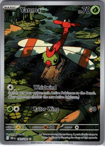 Yanma 183/182 SV10: Destined Rivals - Pokemon Card - NM