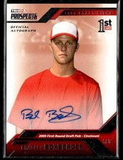 2009 TriStar Prospects Plus #34 Brad Boxberger Autographs #/199
