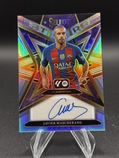 2025-26 Panini Select Barcelona Javier Mascherano Silver Auto #ST-JM