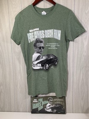 James Dean T-Shirt Small License Plate 2019 Matching Downtown Fairmount Indiana