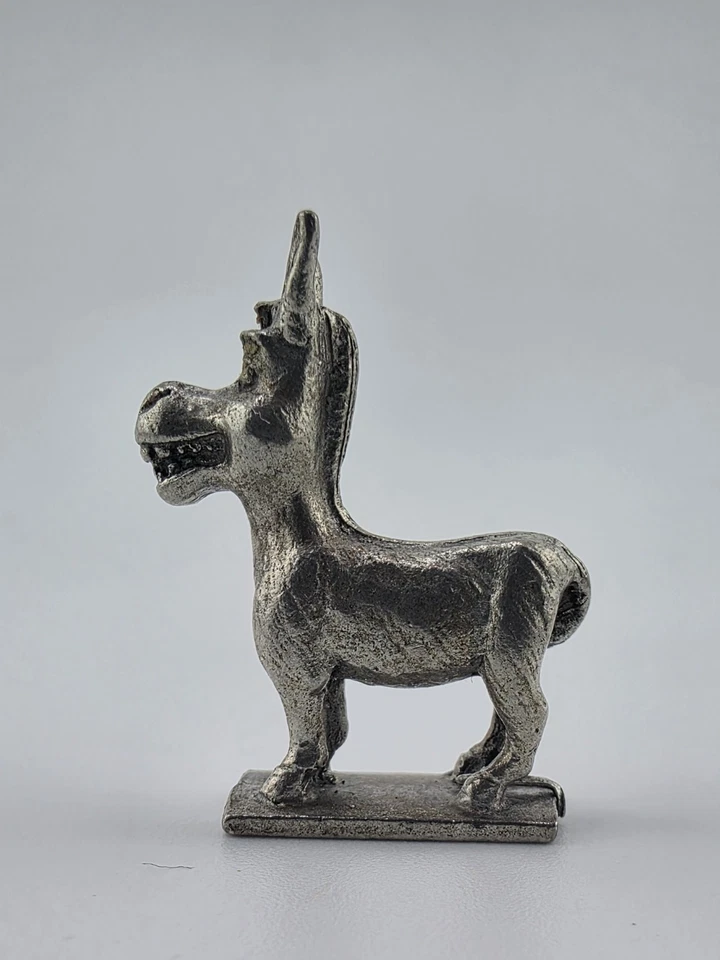 Monopoly Shrek Edición Coleccionista Burro de Peltre Juego Pieza Ficha Repuesto '07 Foto 2 de 4