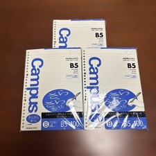 KOKUYO Campus B5 6mm Loose Leaf 100 Sheets 3 No-846B #89a6c8