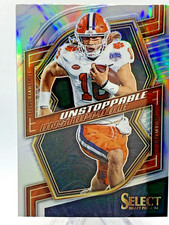 2023 Select Draft Picks Football Trevor Lawrence Unstoppable #UN-18 Prizm
