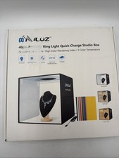 40 40 40cm Foldable LED Light Tent Desktop Photo Studio Light Box