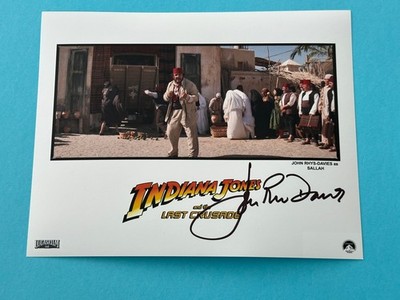 John Rhys Davies   - Indiana Jones   -  signed, original Autogramm !!!
