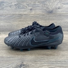 Nike Tiempo Legend 10 Elite FG Black Soccer Cleats DV4328-001 Mens 8