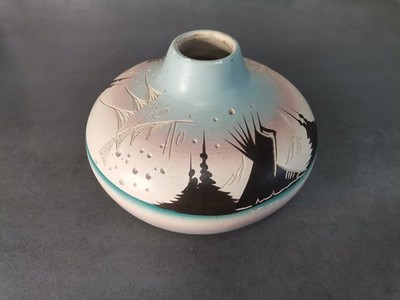 Amerikan vintage keramik vase handmade