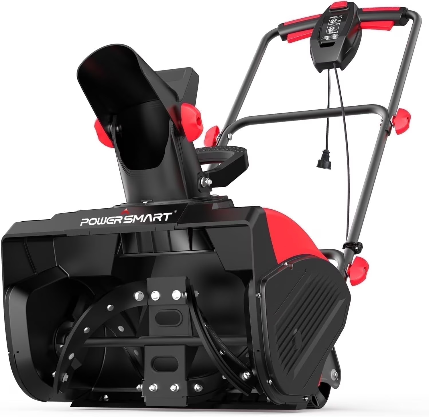 PowerSmart 18-Inch Eletric Snow Blower, 120V, 30ft Throw, Ea