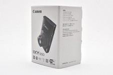   Unused  Canon Compact Digital Camera IXY650 Black From Japan