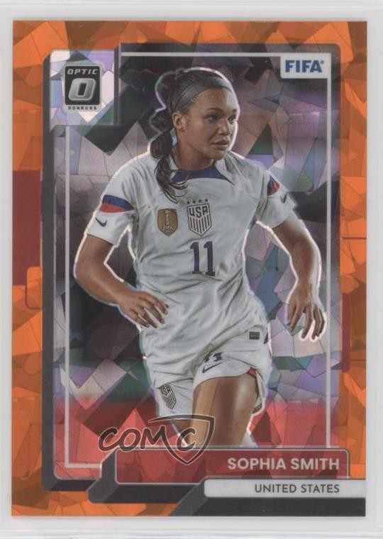 2022-23 Panini Donruss Optic Orange Ice Prizm Sophia Wilson Smith #129 0v4e
