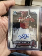 2025 Bowman - Chrome Prospect Autographs Kevyn Castillo #CPA-KC (AU, RC)