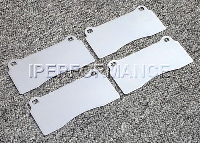 Titanium Brake Pad Shim Heat Shield Set for Dodge Viper SRT10 2003-2009 REAR