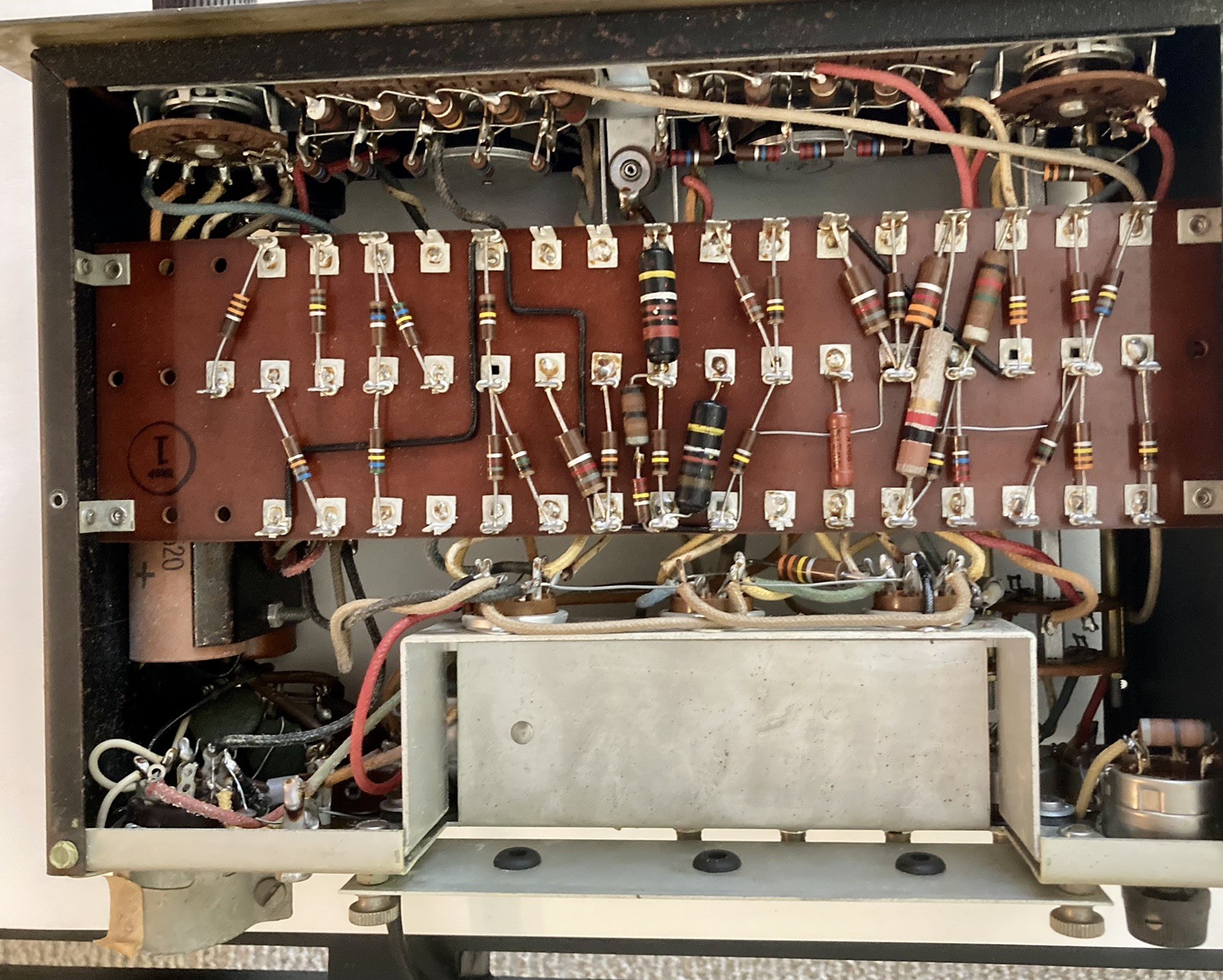 McIntosh Lab C8 Mono Preamp In Blonde Cabinet ￼ Vintage - Orig, Not Tested