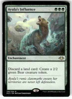 Ayula's Influence 156 Rare Modern Horizons Magic: The Gathering Near Mint
