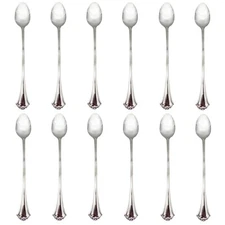 Reed & Barton Country French 18/10 Stainless Iced Beverage Spoon (Set of Twelve)