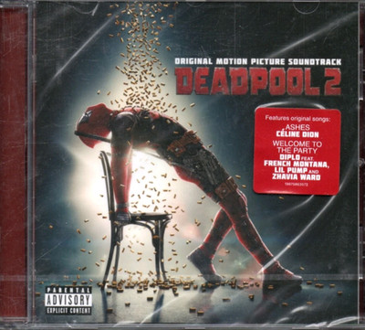 DEADPOOL 2 ORIGINAL MOTION PICTURE SOUNDTRACK CD NEW & SEALED skillrex diplo
