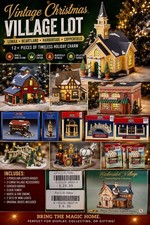 Christmas Village Lot Lemax Heartland Valley ...