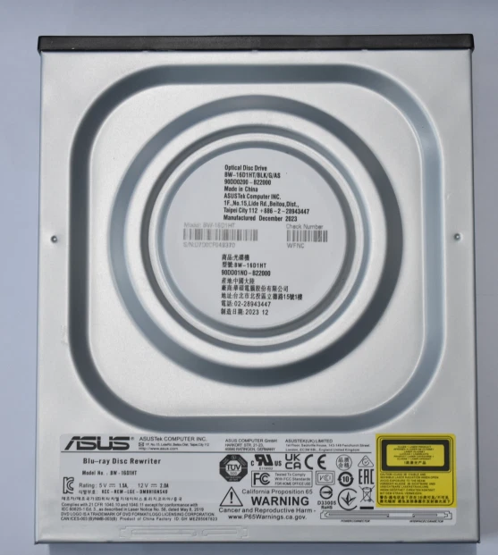 BRAND NEW Asus BW-16D1HT Blu-ray drive firmware - Bild 3 von 3