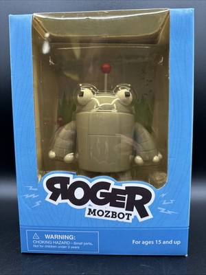 MOZ  ROGER MOZBOT  PROMOTIONAL RARE VINYL 7  TALL FIGURE - NEW IN BOX!