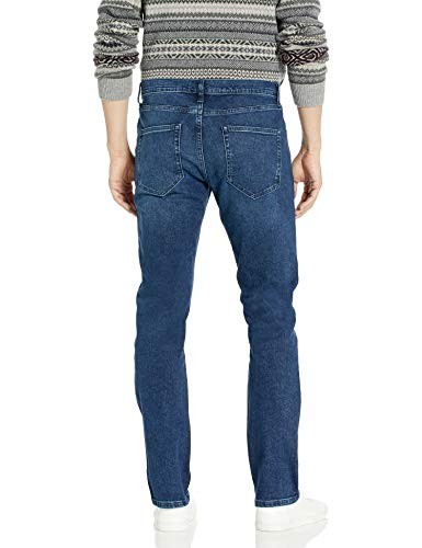 AMAZON ESSENTIALS MALE SLIM FIT STRETCH - SIZE: MEN 31W X 28L - MEDIUM INDIGO