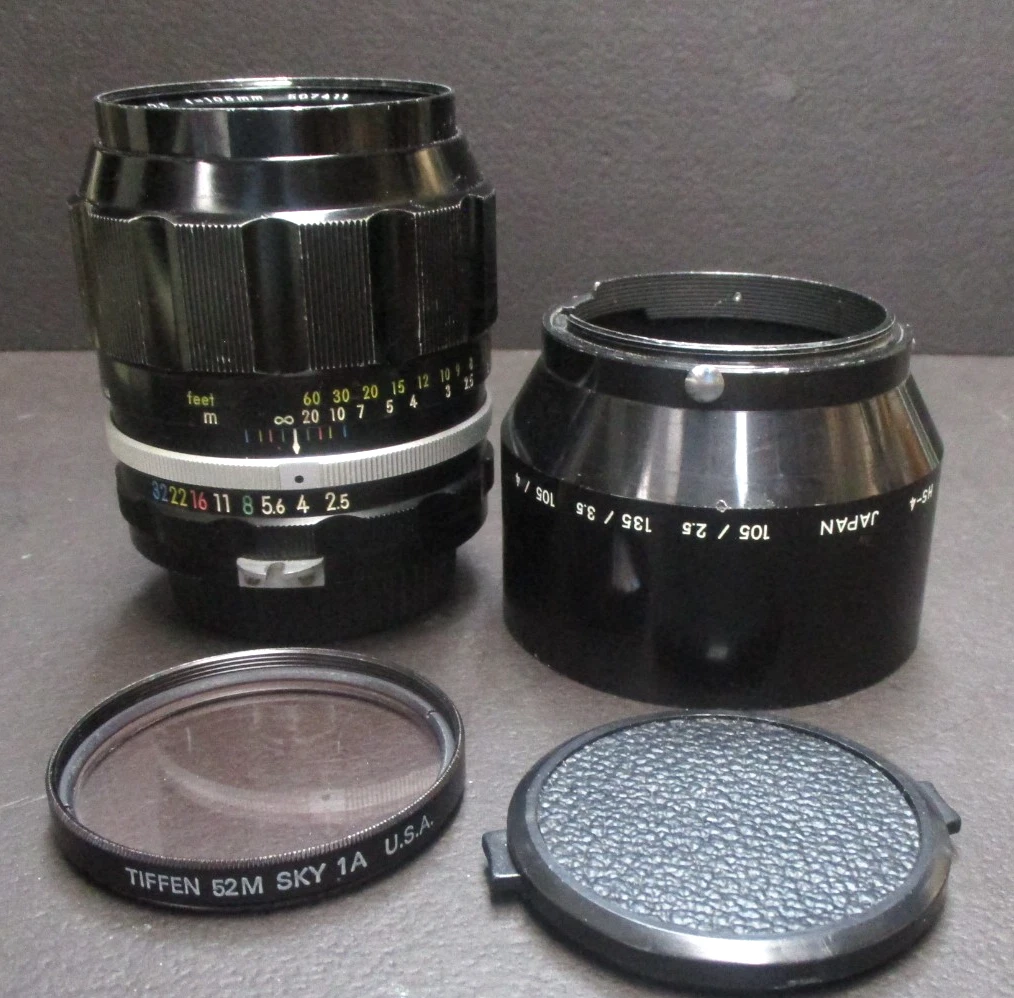 Nikon NIKKOR 105mm Focal Camera Lenses for sale - eBay