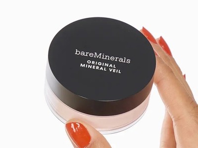 bareMinerals Original Mineral Veil SPF 25 Loose Setting Powder FULL SIZE SIFTER