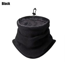 Winter Fleece Warmer Face Mask Scarf Soft Double Layer Thick Neck Gaiter Bandana