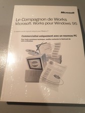 The Works Companion : Microsoft Works for Windows 95 Sealed. French