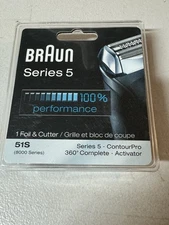 NEW BRAUN 51S 8000/SERIES 5- Shaver FOIL+CUTTER SET
