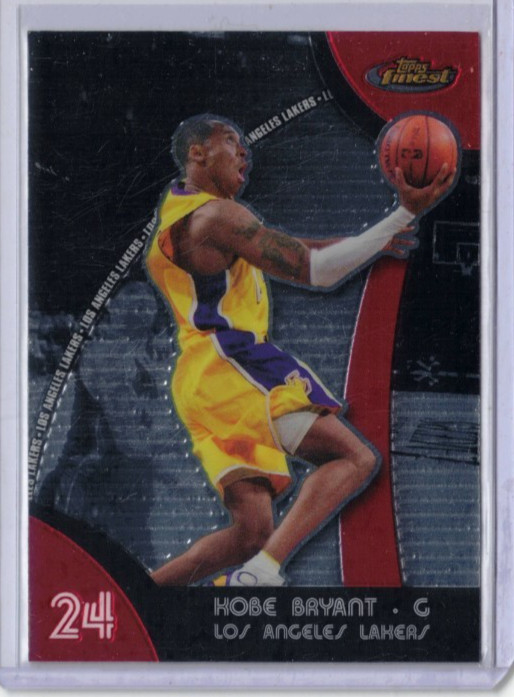 2007-08 Topps Finest - Kobe Bryant #24 LAKERS