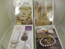 4 NIP Sealed Annie  s Simply Beads Creative Woman Kit Of The Month Club Jewelry