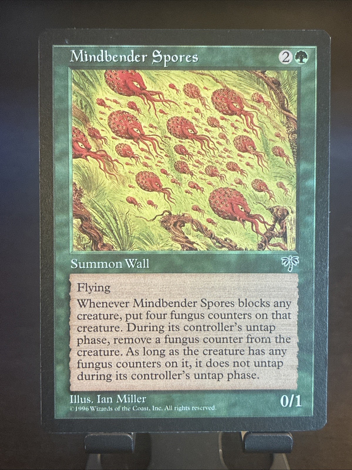 MTG Mindbender Spores - Mirage - English Magic The Gathering NM Vintage 1996