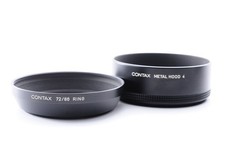 Contax Lens Metal Hood 4 / 72/86 Ring Exc 5 Lens Hood Z0160