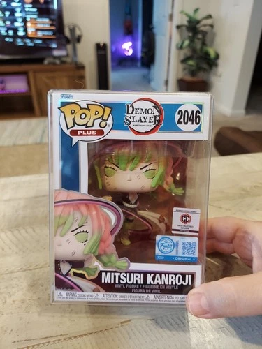 Funko Pop Plus Demon Slayer Mitsuri Kanroji 2046 PreRelease Sticker CC Exclusive