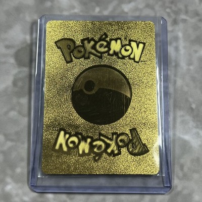 Pokemon Gold FAN ART Card Embossed Collectible Zamazenta 139/202