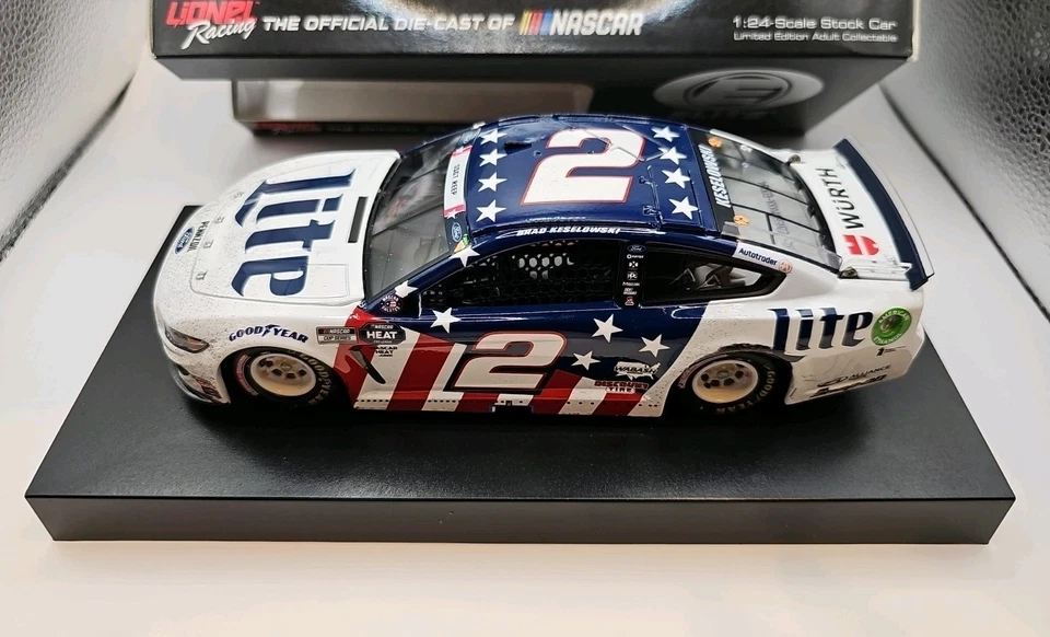 Brad Keselowski NASCAR Lionel Elite Die-cast 1:24 Scale #2 Charlotte Win 2020 - Image 3 of 4