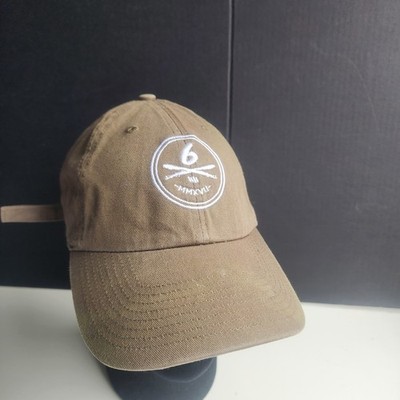 Camel Brown Baseball Cap MMXVU 6 Logo Dad Hat Adjustable Strapback