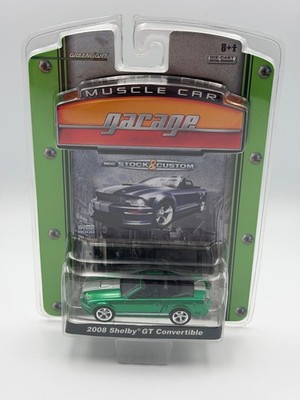 Greenlight MCG 2008 Shelby Mustang GT Convertible, Green Machine!, 1:64, NIB
