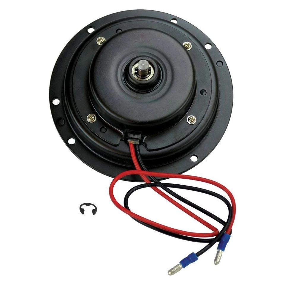 Flex-A-Lite 117774, un motor de ventilador eléctrico de acero negro solo piezas de rendimiento Foto 3 de 4