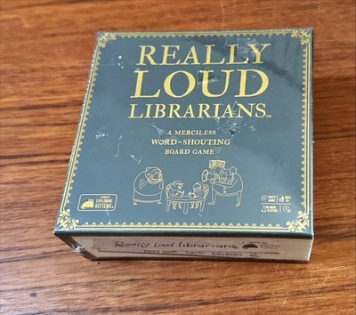 Really Loud Librarians Board Game NEW/SEALED by Exploding Kittens 2023