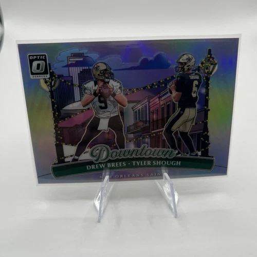 2025 Donruss Optic Drew Brees/Tyler Shough Base (RAW)