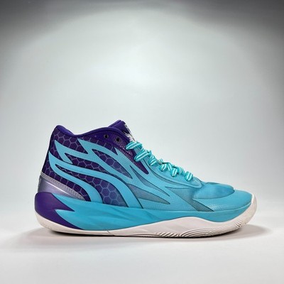 Puma Mb.02 Team Violet Teal Fade Basketball Shoes 379780-01 Youth Boys Size 6.5