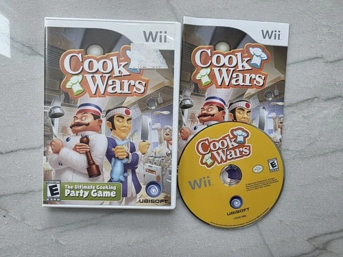 Cook Wars Nintendo Wii/Wii U Cooking Competition Game-Cleaned/TESTED