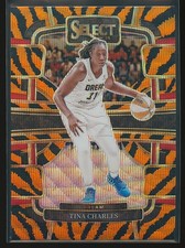 Tina Charles 2024 Panini Select WNBA Concourse Tiger Prizm #83