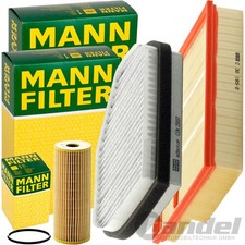 MANN FILTER INSPEKTIONSPAKET passend f&uuml;r MERCEDES C KLASSE W/S 202 CLK C208 A208