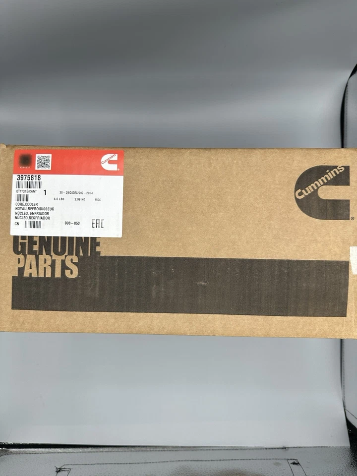 Refrigerador de óleo Cummins Dodge Ram Diesel 6.7L 24V ISBE 2007-Presente 3975818 - Imagem 2 de 4