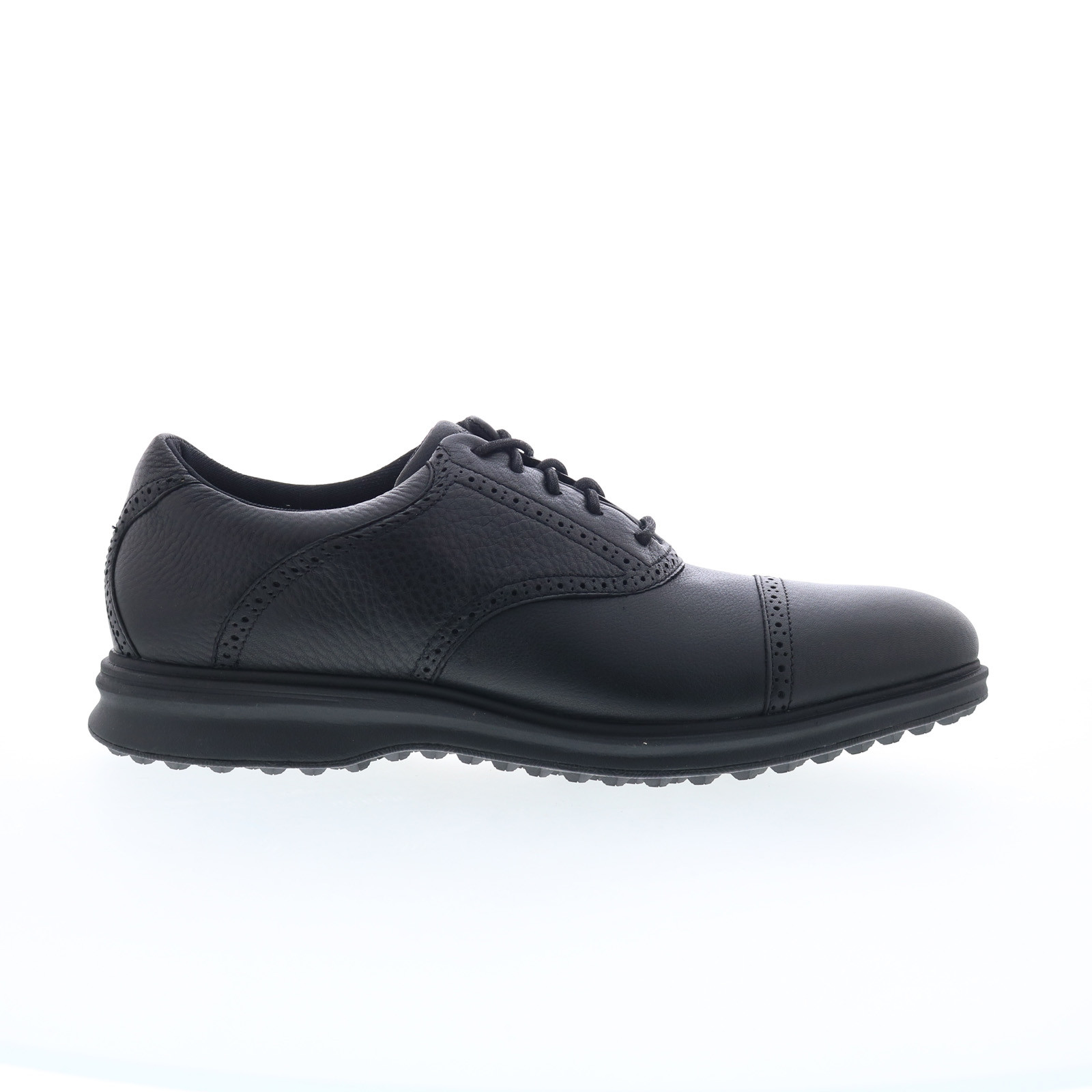 Rockport Total Motion Mens Wide Golf Shoes in Black CJ0115