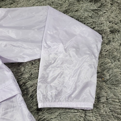 VTG Y2K Nike Windbreaker Jacket Girls XL (16-18) Purple Hood Vented Packable NWT - Picture 12 of 19