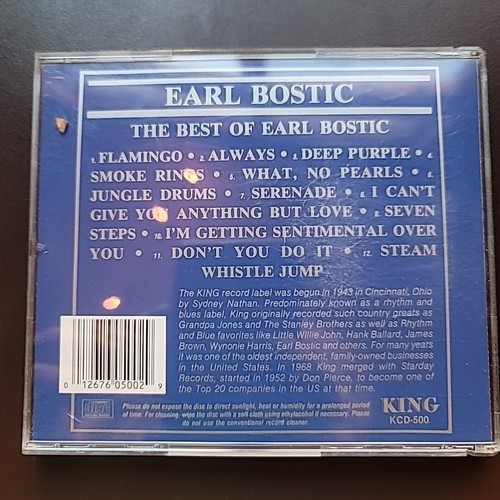 Earl Bostic - The Best Of Earl Bostic (CD, Comp, RE, RM) Exotica Lounge - Picture 2 of 4