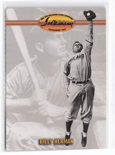 Billy Herman #21 1993 Ted Williams Chicago Cubs
